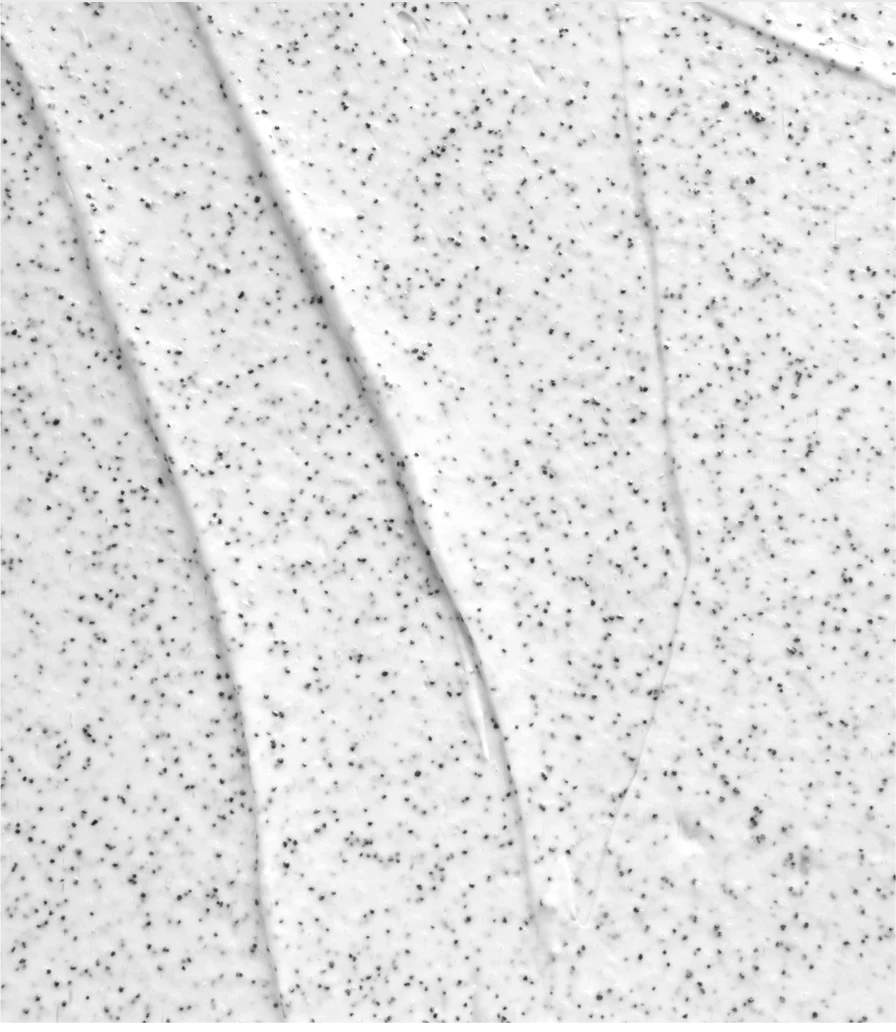 Icelandic Volcano Face and Body Scrub texture showcasing smooth and exfoliating particles for skincare.