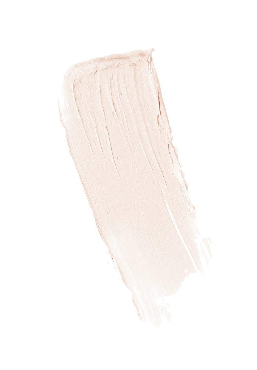 Sun Protection SPF50 Stick no tint swatch showing creamy, light texture for easy application and sun protection.